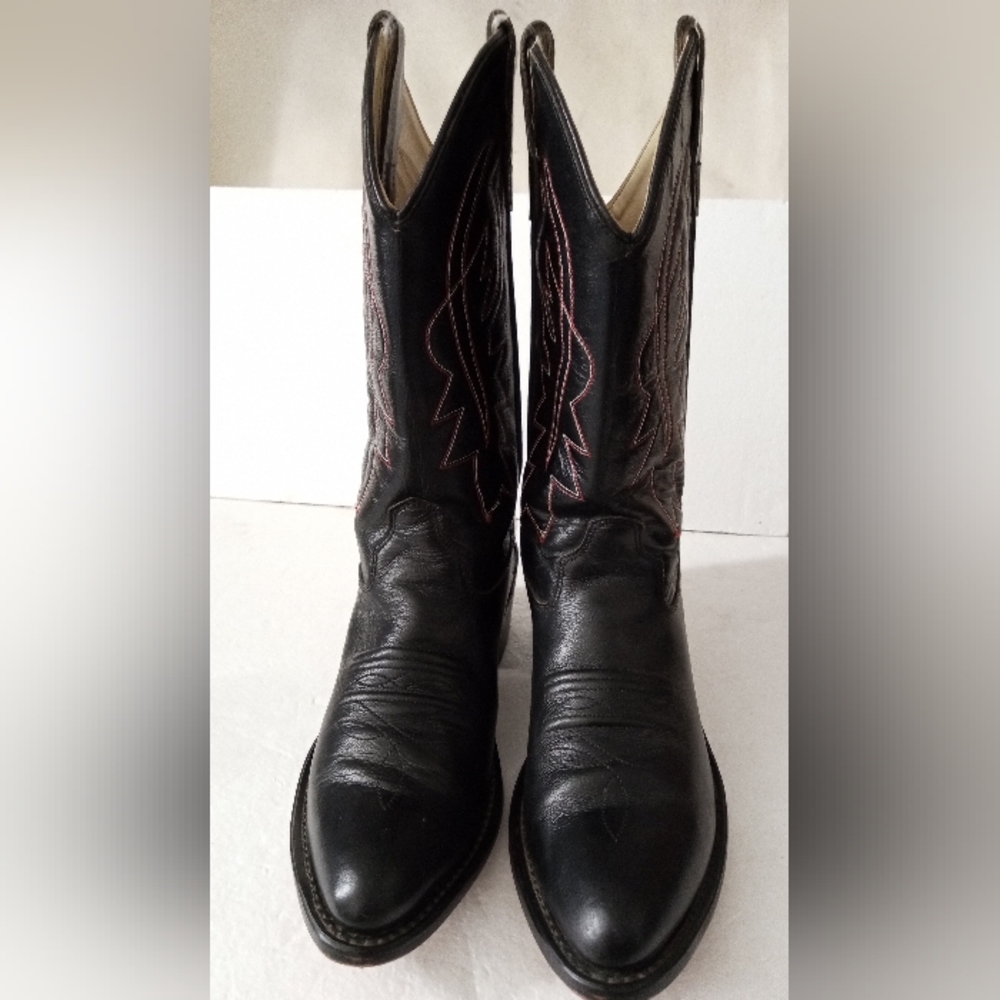 Old West boot's Leather upper Youth Size 050-CCY8110G-16092011-Made in India .
